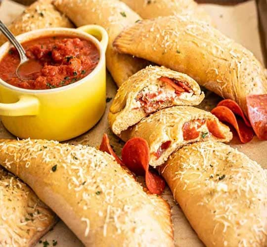 Pepperoni Cheese calzone