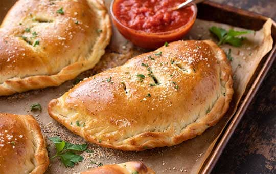 Steak and Cheese Calzone